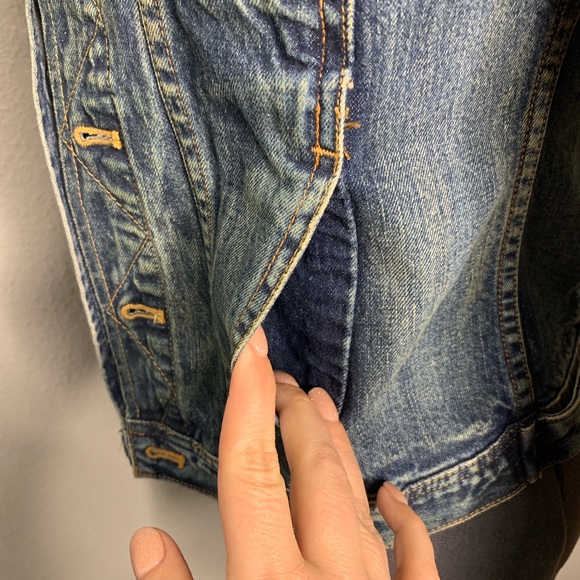 Madewell Jean Medium Wash Denim Jacket XS - Picture 6 of 10